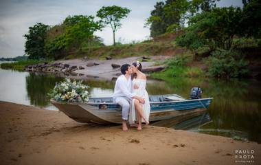 Poly e Luiz Carlos - Ensaio Pré Wedding Rio Paraiba do Sul