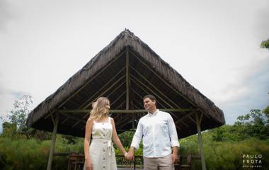 Ensaio Pré Casamento - Victoria e Jonathas - Sítio Meio do Mato