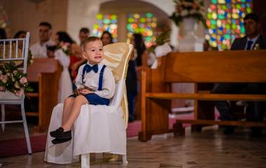 Una boda con nuestro hijo de pajecito