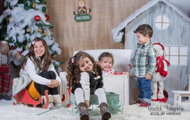 Sessão fotográfica temática de Natal!