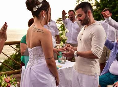 Fotografia de Casamento na Praia de Bruna + Vinicius