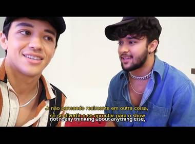 Entrevistas  de CNCO Último show juntos - Kyle Hanagami choreo-vlog