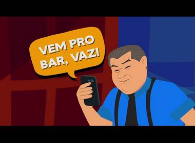 INSTITUCIONAIS de ANIMAÇÃO CRIADA PARA UM TALK SHOW BAR DO VAZ
