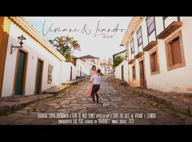 Filmagem de Save The Date | Viviane e Leandro, Tiradentes, MG