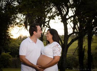 Fotografia de Bruna & Fil, esperando Miguel