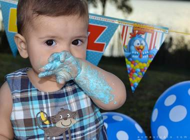 Fotografia de Smash the Cake do César