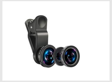 Loja de Kit Lentes Celular 3x1 Fisheye+wide+macro 