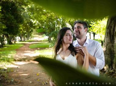 Fotografia de Ívina e Matheus