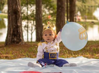 Aniversário Infantil de Aniversário de 1 ano do Miguel