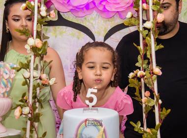 Aniversário Infantil de Aniversário de 5 anos da Laura
