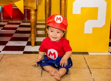 Aniversário Infantil de Aniversário de 1 ano do Lucas