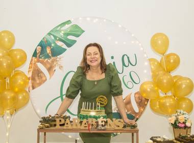 Aniversário Infantil de Aniversário de 60 anos da Cássia