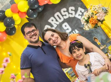 Aniversário Infantil de Aniversário de 9 anos da Cecília