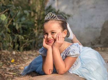 Ensaio Infantil de Ensaio da Ariela Cinderela