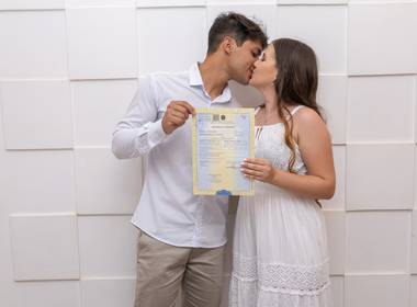 CASAMENTO CIVIL  de JEAN E ROBERTA 