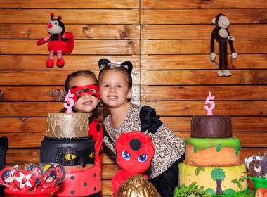 Aniversário Infantil de Gêmeas Thais e Vivian 