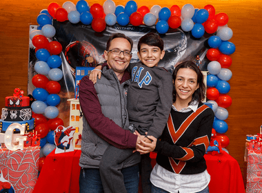 Aniversário Infantil de 9º Aniversário do Guilherme - Tema: Homem-Aranha