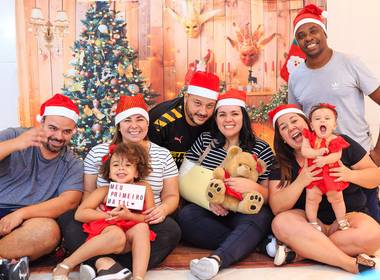 Aniversário Infantil de Ensaio de Natal - Familia Nemer