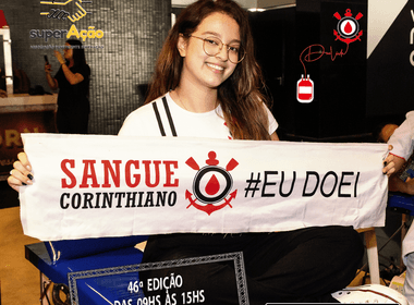 Doação de Sangue de 46º Edição - Campanha Sangue Corinthiano - 11 de Abril 2025