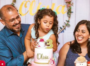 Aniversário Infantil de Olívia 3 aninhos