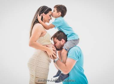 Gestantes e Crianças de Karina + Luiz = Luiza