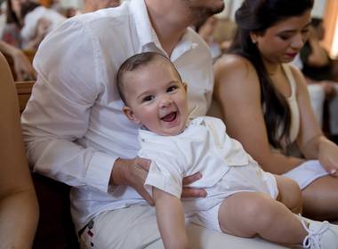 FAMÍLIA  de Batizado - Bernardo