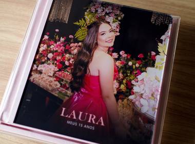 ENSAIO de Laura - Álbum 15 Anos
