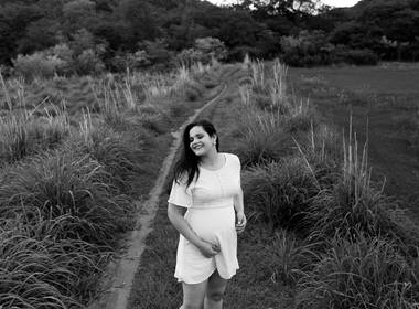 Gestante de Vanessa e Nilson