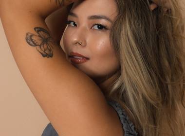 Retrato feminino de Gabriela 