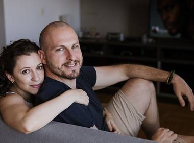 Retrato casais de Juliana e Gabriel 