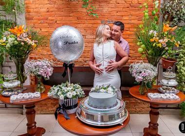 BODAS de Bodas de Prata | Cláudia + Maurício | Hamah Restaurante| Capivari-SP