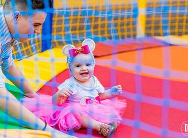 ANIVERSÁRIO INFANTIL de Manuela | 1 Aninho | Espaço Tico e Teco | Capivari-SP