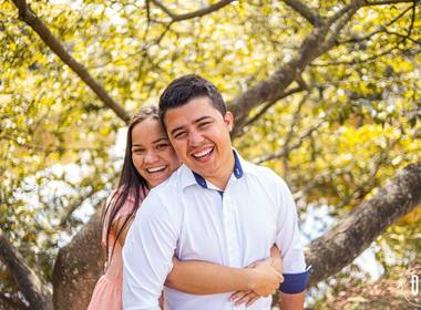 PRÉ-WEDDING de Pré-Wedding Paula & Clayton | Parque Ecológico | Capivari-SP | 