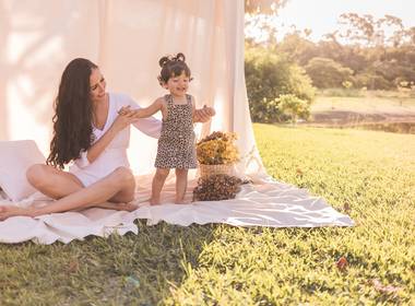 Bebês e família de Alice - 1 ano e meio