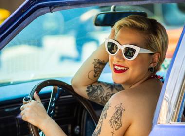 Ensaio Feminino Externo de Ensaio Pin-Up para Agatha