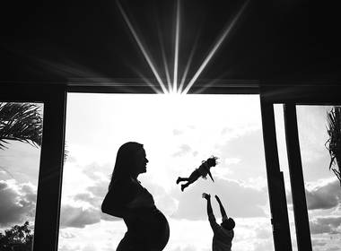 Gestante de À espera de Maria Lua