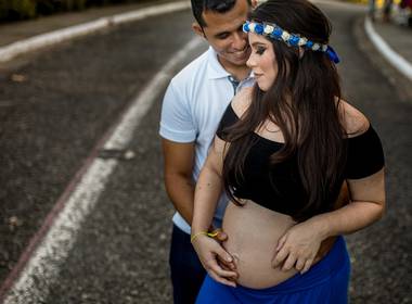 Gestante de Esperando Maria Júlia
