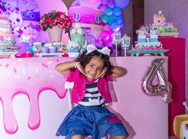 Birthday Party of Gigi is 4