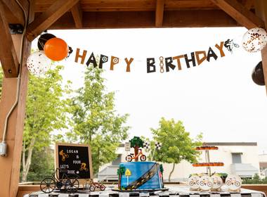 Birthday Party of Logan is 4