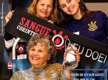 NEO QUÍMICA ARENA de 37º Edição - Campanha Sangue Corinthiano - 05 e 06 de Agosto 2022
