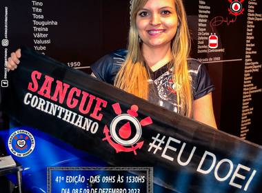 Memorial do Corinthians de 41º Edição - Campanha Sangue Corinthiano - 08 e 09 de Dezembro de  2023