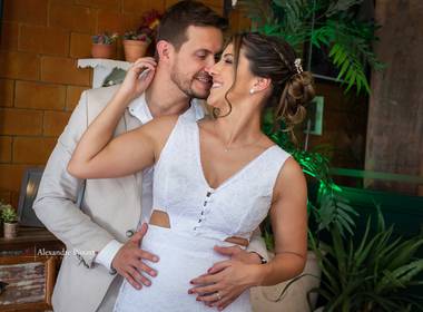 Casamentos de Alessandra e Maxwell