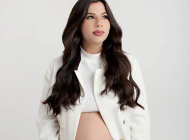 Gestante de Ensaio Gestante - Carol Blanc