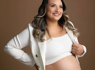 Gestante de Ensaio Gestante - Carol Policarpo