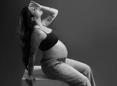 Gestante de Ensaio gestante - Thauany