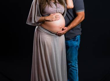 Gestante e Família de Mary e Anielo - Ensaio Gestante