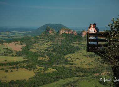 Ensaio de Karine e Rafael - Pedra do Índio/Botucatu