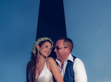 Ensaio de Vânia e Marcos - Vitória Régia/Bauru