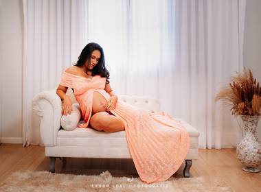 Gestante e Família de Bruna e William