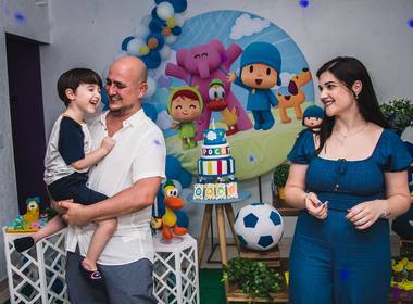 Eventos de Os 4 anos do Davi - E o polvo invisível